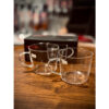 2-Piece Borosilicate Glass Mug Set – 500 ml Each, Cadmium & Lead-Free, Gift Boxed